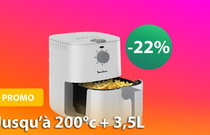 Friggitrice ad aria economica: questa promozione sulla Moulinex Easy Fry fa scendere il prezzo della friggitrice senza olio al -22%