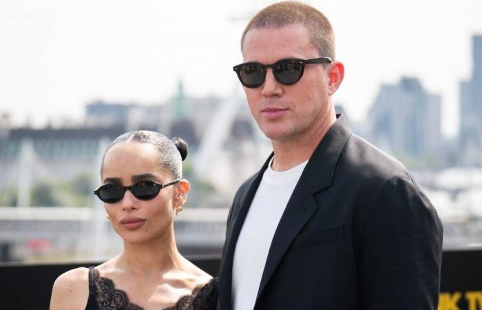 Channing Tatum rivela le nuove ore di film di Zoë Kravitz prima del notiziario diviso