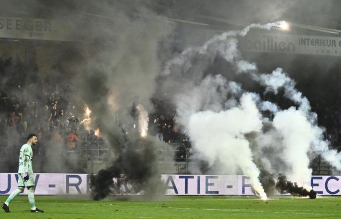 Patro Eisden – Charleroi: Stijn Stijnen sul riscaldamento a tutta velocità (Maasmechelen)