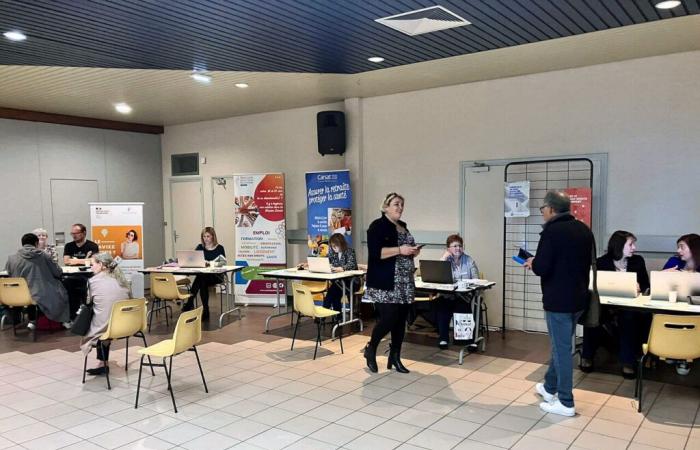 a Montmirail, una sessantina di persone hanno scoperto France Services