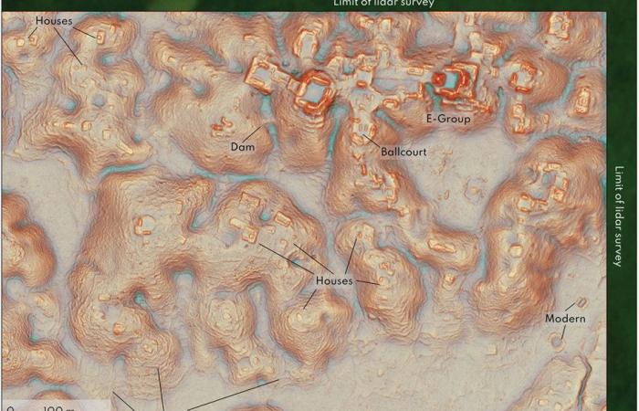 Gli scienziati rilevano tracce dell’antica città Maya in Messico