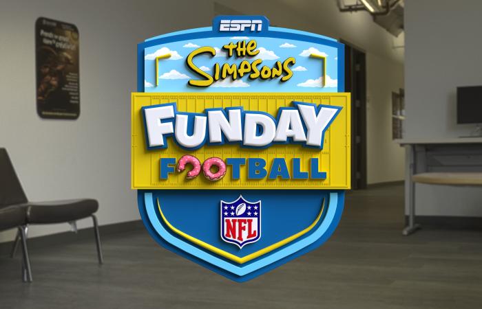 Una partita della NFL in modalità cartone animato “I Simpsons” trasmessa in diretta su Disney+ ed ESPN+