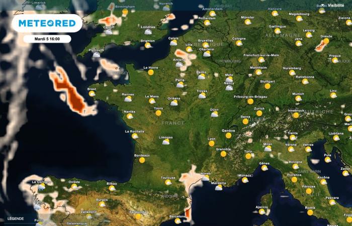 Da questa domenica ci sarà tanto sole in serbo per la Francia?