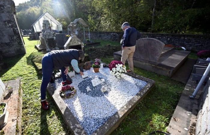 Molto colpito dall'alluvione del 17 ottobre, questo cimitero della Corrèze rinasce per Ognissanti