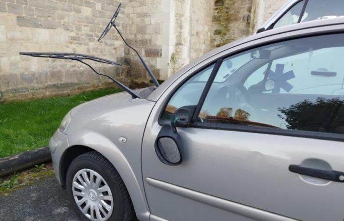 automobili e una casa danneggiate nella notte di Halloween