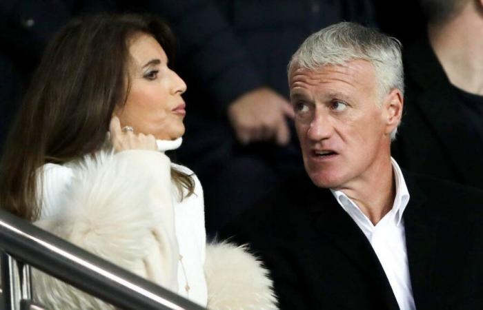 Deschamps calmato dalla moglie