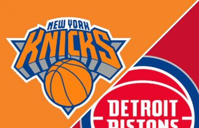 Knicks 128-98 Pistons (1 novembre 2024) Riepilogo del gioco