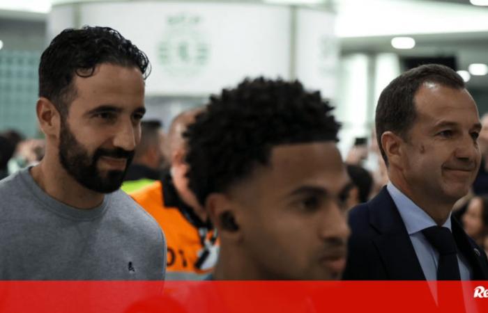 Complicità tra Varandas e Amorim all’arrivo ad Alvalade e un messaggio: «Fianco a fianco» – Sporting