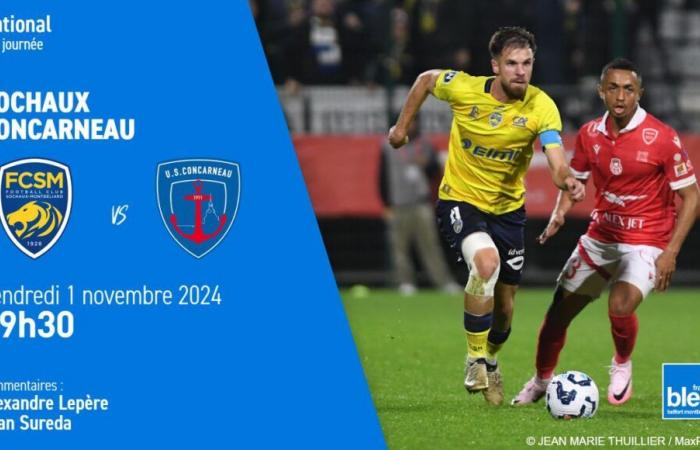 LIVE – Nazionale: vivi la partita Sochaux – Concarneau