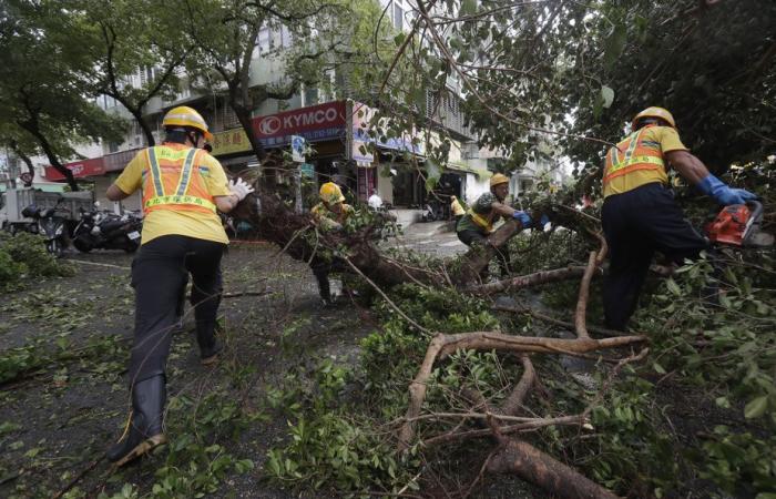 Taiwan | Due morti e 580 feriti dopo il tifone Kong-rey