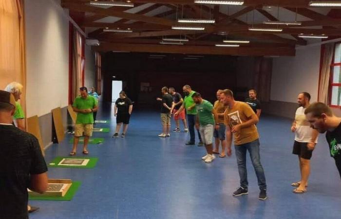 Questa piccola città della Loira Atlantica ospita i campionati francesi di shuffleboard