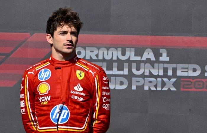 Charles Leclerc viene punito per aver imprecato in una conferenza seguendo le orme di Max Verstappen