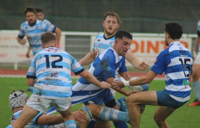 partita di rugby al vertice domenica allo stadio sportivo