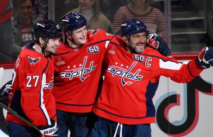 Di questo passo, Alex Ovechkin batterebbe il record di gol di Wayne Gretzky in questa stagione