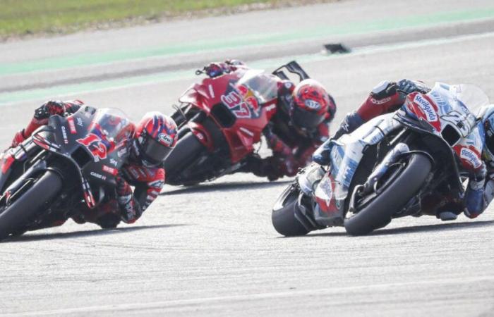 In testa alla classifica Francesco Bagnaia, francese nella top ten, 1° in classifica nelle prove libere