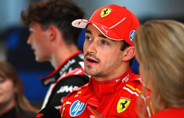 Charles Leclerc della Ferrari convocato dagli steward per aver imprecato