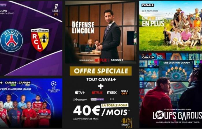 CANAL+ festeggia il suo 40° anniversario e presenta un'offerta speciale tra cinema, serie e sport