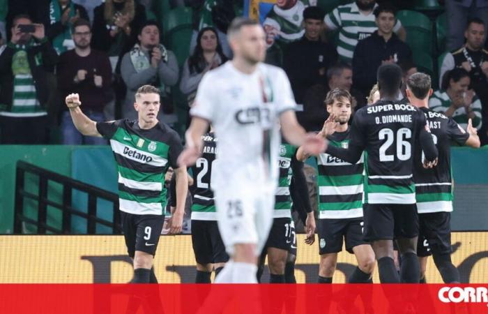 Sporting 3 – 1 Estrela da Amadora | Inizia il secondo tempo – Calcio