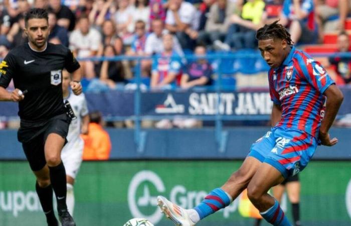 Noé Lebreton sblocca il suo contropiede con l’SM Caen