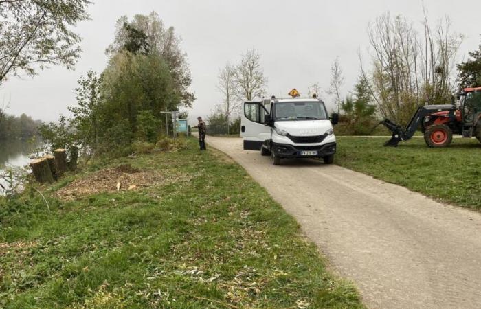 La pista ciclabile della Valle della Marna è in costruzione da Reuil a Dormans