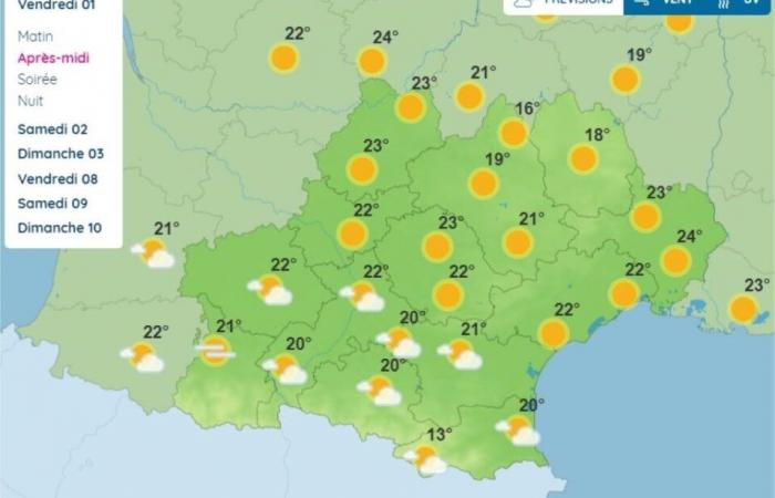 Bollettino meteorologico. Che tempo farà questo primo lungo weekend di novembre a Tolosa e in Occitania?