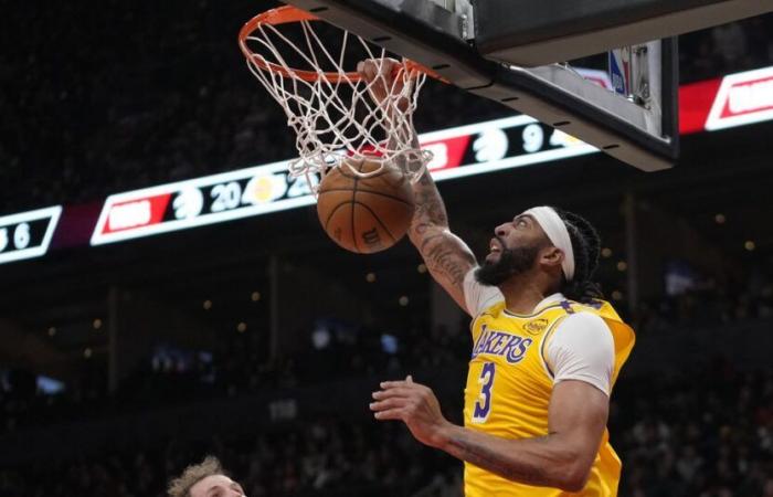 Risultato finale Lakers vs. Raptors: un primo tempo forte apre la strada alla vittoria di Los Angeles