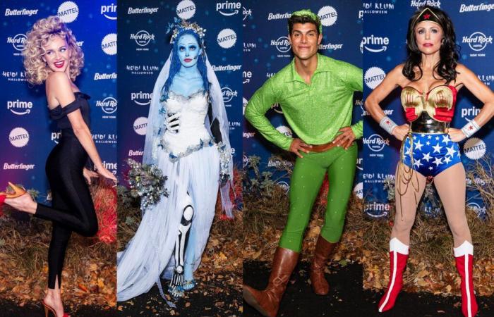 Uovo di gallina, Peter Pan e polpo glitter… Halloween 2024 con salsa Heidi Klum