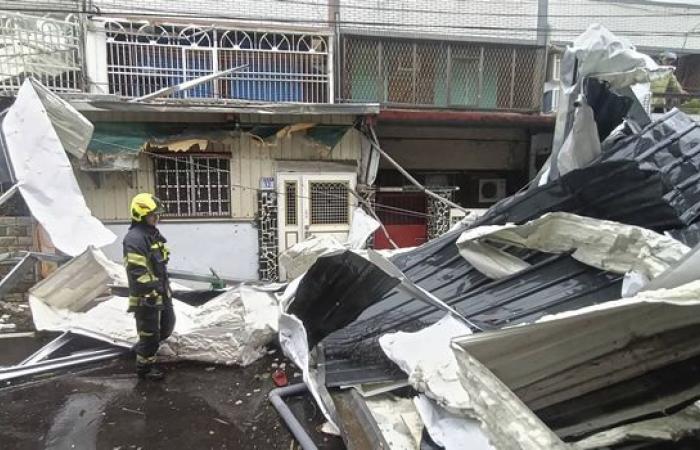 Tifone Kong-rey a Taiwan: due morti e oltre 500 feriti – LINFO.re