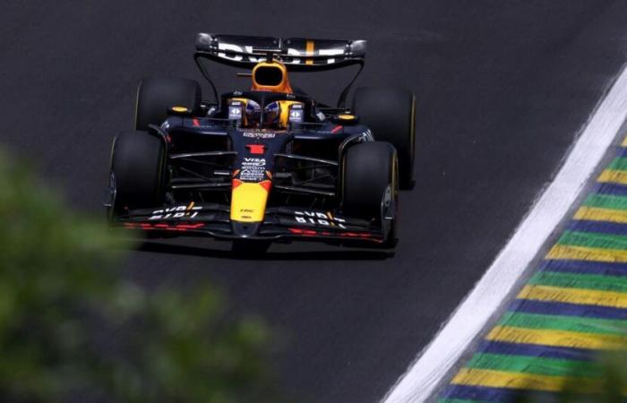 Max Verstappen ha penalizzato cinque posizioni all'inizio del Gran Premio del Brasile di domenica