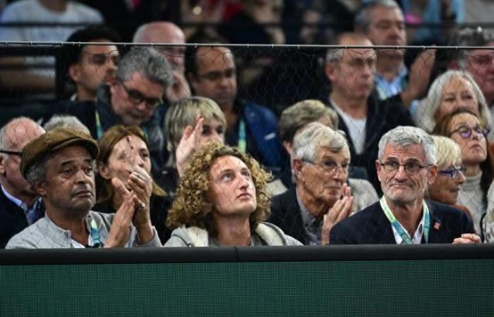 “Molta bella energia” di Ugo Humbert, qualificato in semifinale al Rolex Paris Masters, esulta Yannick Noah