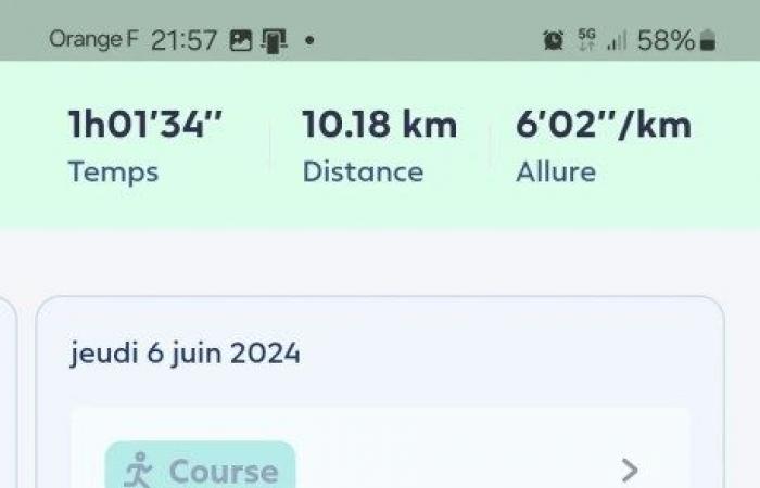 Ho usato l'app Decathlon per cinque mesi per correre una mezza maratona