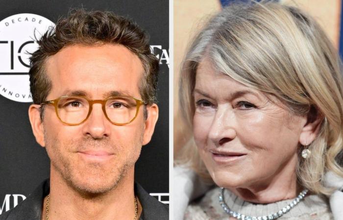 Ryan Reynolds risponde ai commenti di Martha Stewart