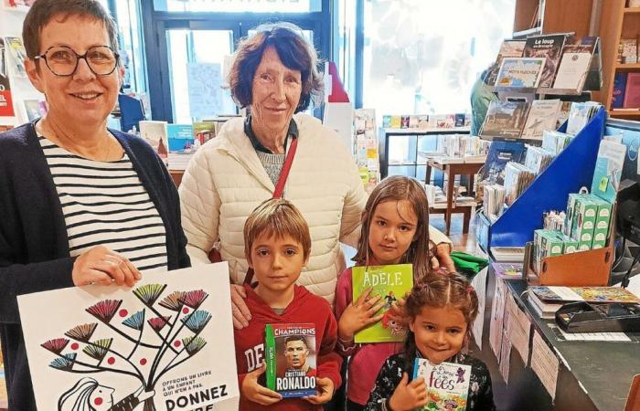 “È importante poter offrire nuovi libri ai bambini”: a Landivisiau, Secours populaire e Sindacato dei librai lavorano per i bambini