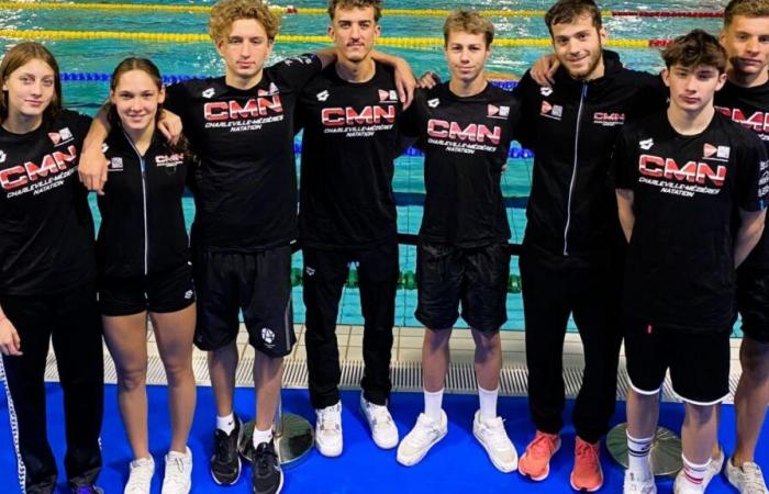 Ai campionati francesi di nuoto, Carolo Tom Rémy vince la medaglia di bronzo