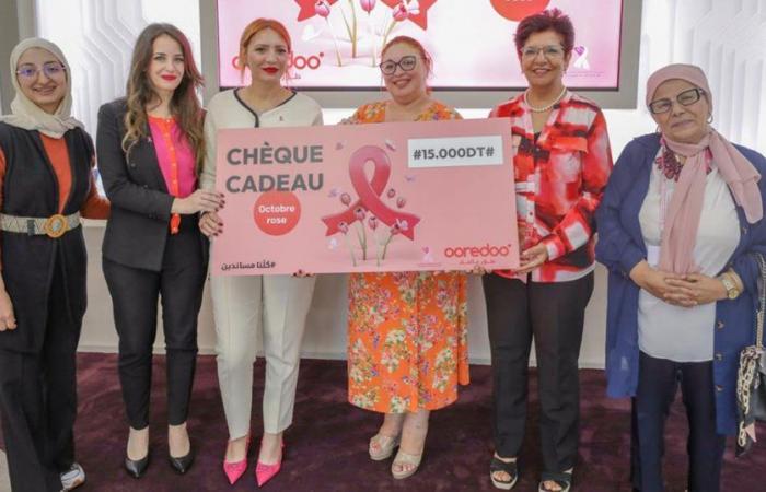 Ooredoo contribuisce alla lotta contro il cancro al seno in Tunisia