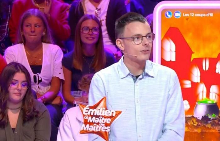 Émilien (Les 12 Coups de midi) fa di tutto con umorismo per il compleanno di Jean-Luc Reichmann