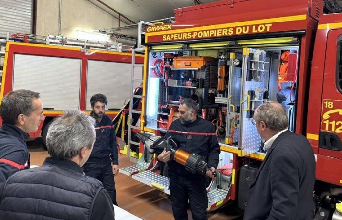 I vigili del fuoco hanno un nuovo furgone