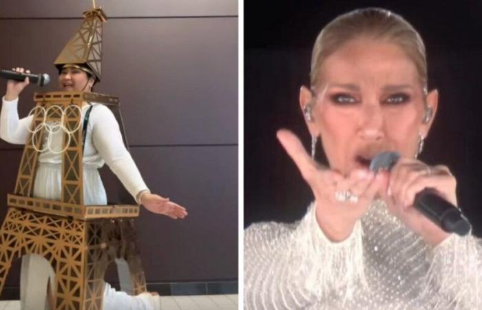 Questa montrealese “vince Halloween” con il suo costume da Celine Dion a Parigi (VIDEO)