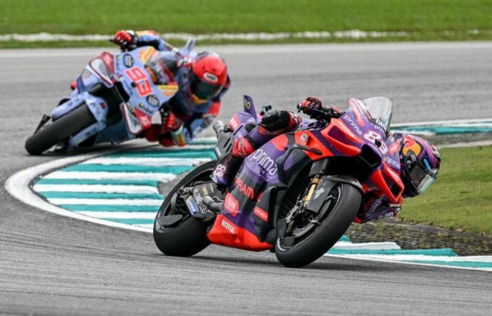 Martin vince lo sprint del GP della Malesia, Bagnaia cade