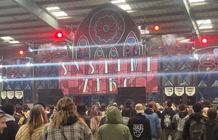 NELLE IMMAGINI. Un rave party riunisce diverse migliaia di persone in un hangar, a Ille-et-Vilaine