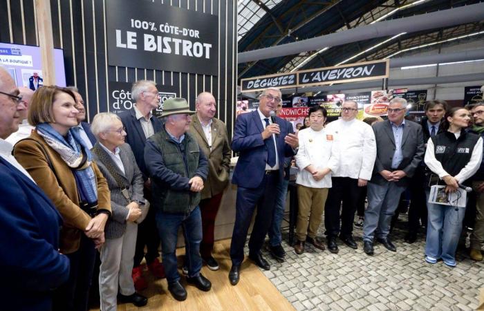 FIERA DI DIJON: François Sauvadet celebra cinque anni di “100% Côte-d’Or”