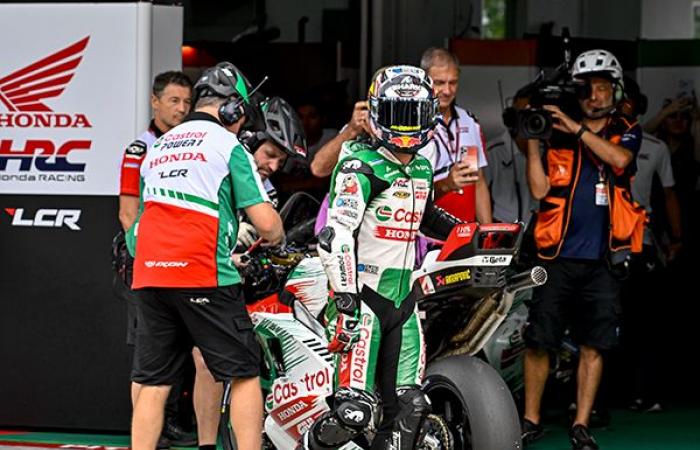 MotoGP, Malesia J2, Johann Zarco (Honda/Q11-S Ab): “Ho avuto un problema tecnico e ho dovuto abbandonare”