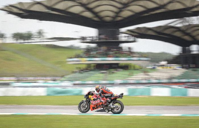 MotoGP, Malesia J2: Jack Miller (KTM/Q7-S8) si rammarica per misteriose vibrazioni e dispositivo di avviamento difettoso