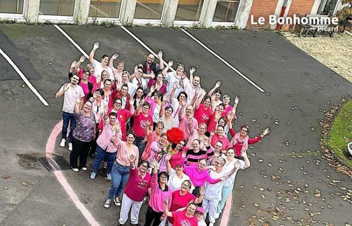 Grandvilliers: il centro ospedaliero si mobilita per l'Ottobre Rosa