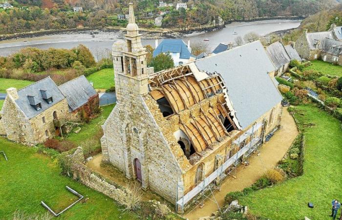 Un anno dopo Ciaran, questa cappella vicino a Lannion non è ancora stata restaurata: “La situazione è inestricabile”