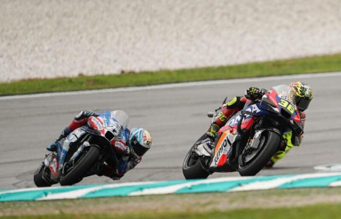 MotoGP Malesia J2, Joan Mir (Honda Q20/S16): “Sono stato colpito da qualcuno”