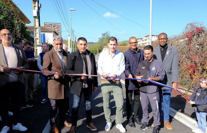 Rue Anatole-France ad Agen, un'inaugurazione tanto attesa