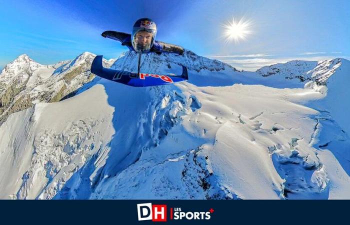 Peter Salzmann spinge i limiti del volo umano con una tuta alare rivoluzionaria e stabilisce tre record mondiali in Svizzera