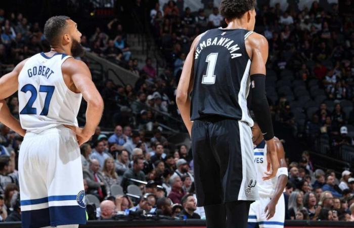 Victor Wembanyama batte Rudy Gobert e stupisce i fan dell'NBA nella vittoria degli Spurs contro i T-Wolves | Notizie, punteggi, highlights, statistiche e voci