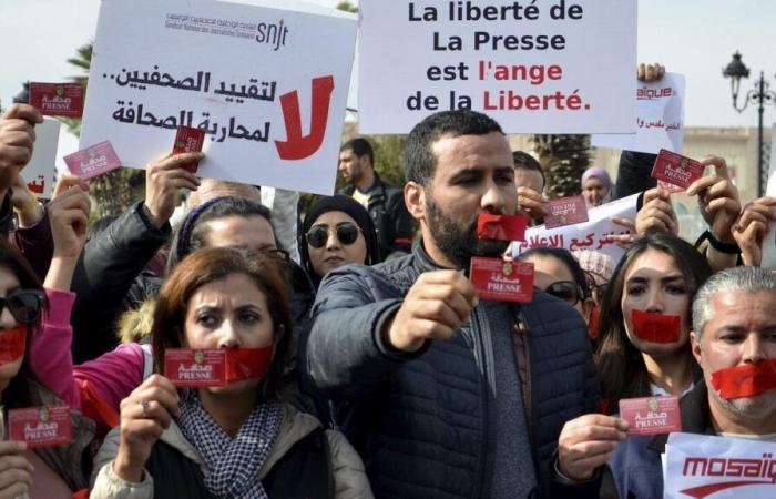 Walid Bourouis, giornalista tunisino esiliato in Francia